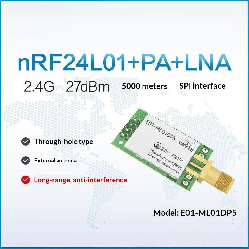 Nrf24L01 - 1개 무선 RF 모듈 NRF24L01 PA