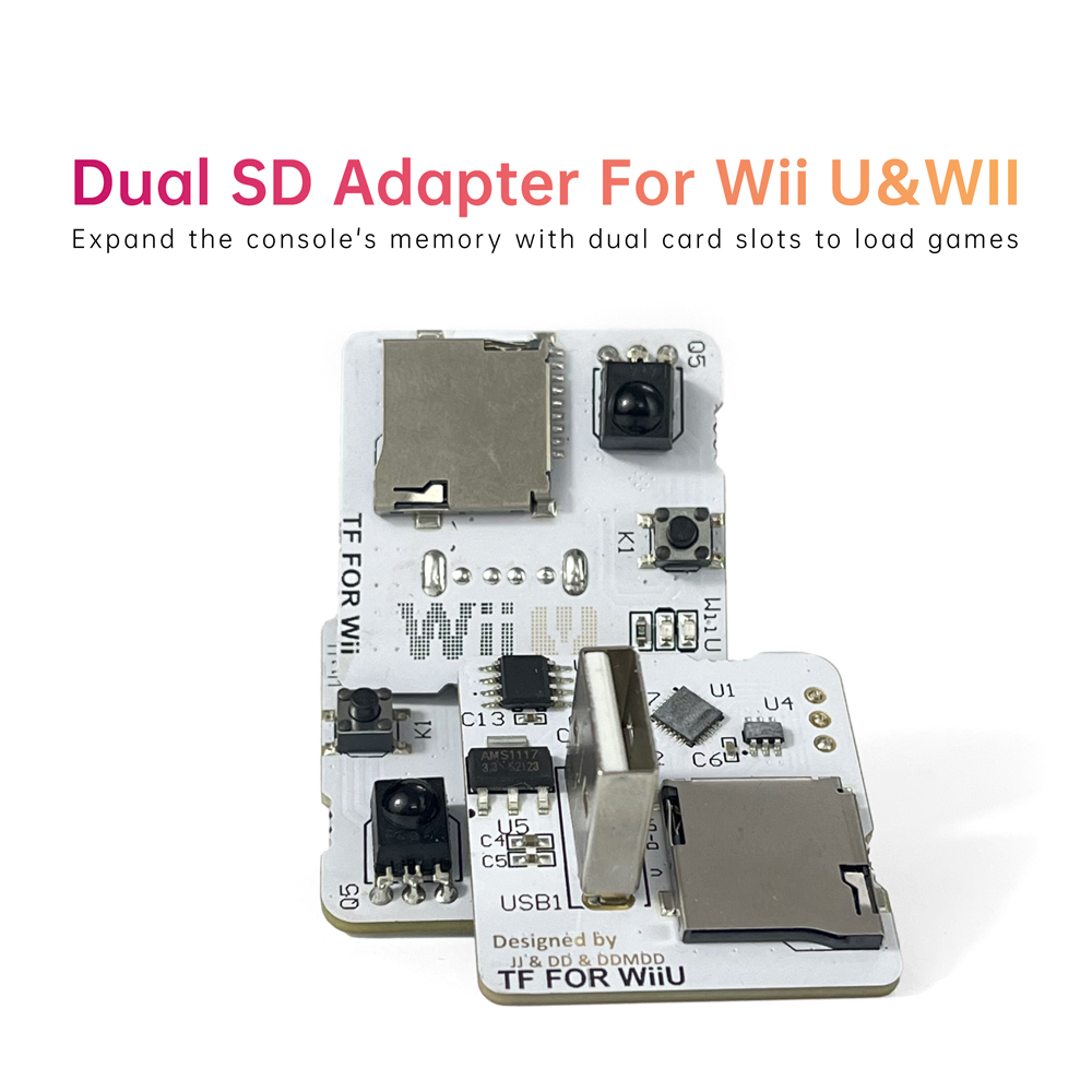 Sd Card Module - Wii U 및 WII 비디오 콘솔용