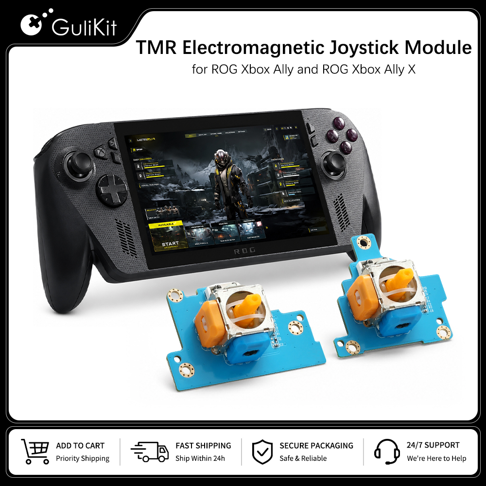 Joystick Module - GuliKit TMR 전자기 조이스틱 모듈 ROG