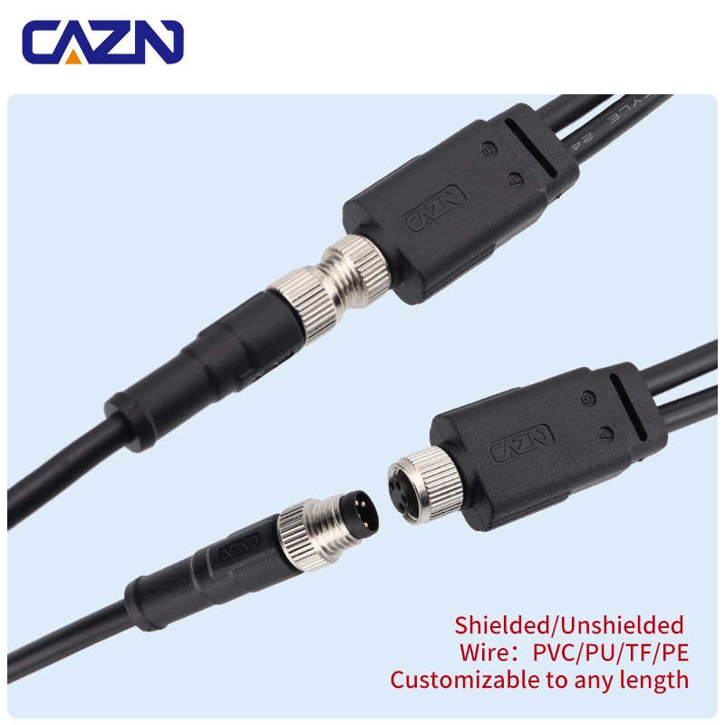 Relay Module 1 Channel - M8 Y-스플리터 오버몰딩 플러그 1-2 무차폐형