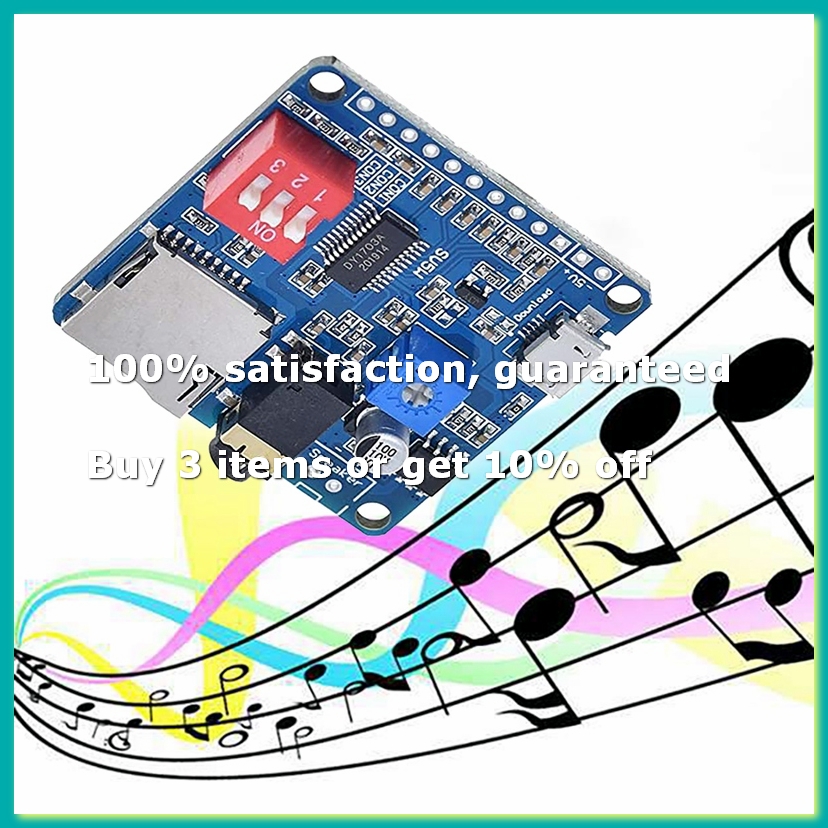 Sd Card Module - MP3 음악 플레이어용 DY-SV5W 음성 재생