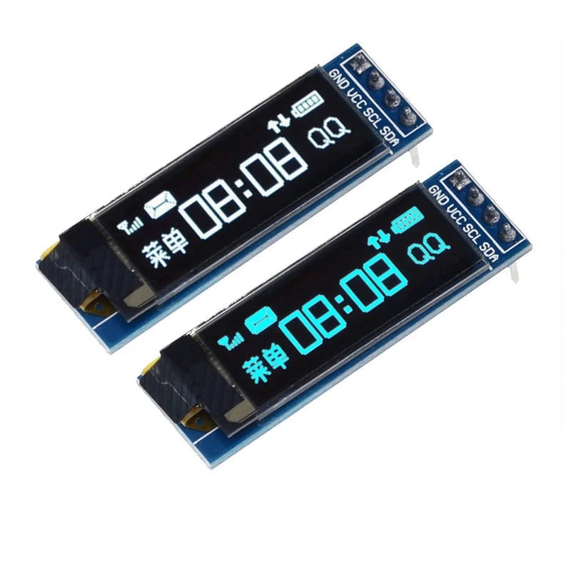 Ssd1306 - 0.91인치 OLED 디스플레이 모듈, I2C 인터페이스,