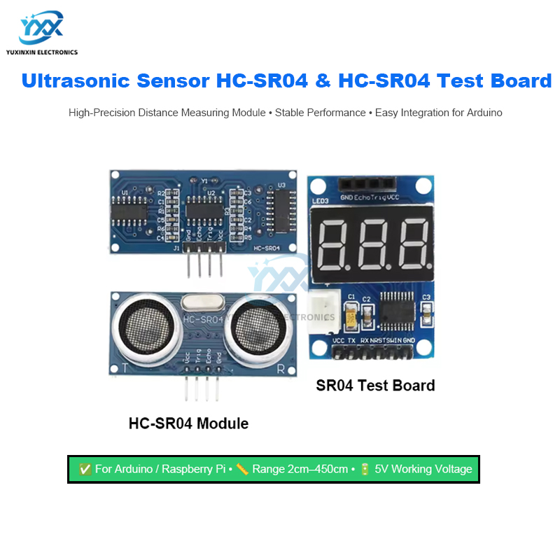 Ultrasonic Sensor Hc-Sr04 - 초음파 센서 HC-SR04 HCSR04 거리 측정