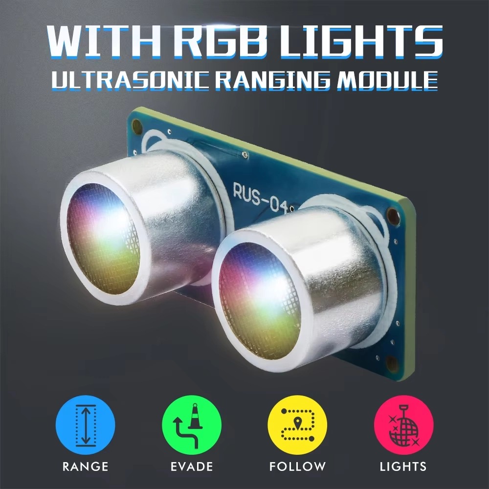 Ultrasonic Sensor Hc-Sr04 - HC-SR04/RUS-04 초음파 모듈 거리 측정 센서