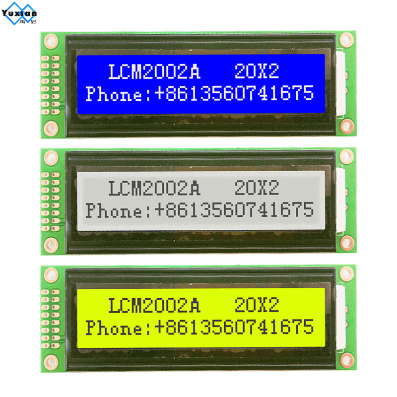 Lcd 1602 - 20X2 LCD 디스플레이 모듈 I2C 2002A