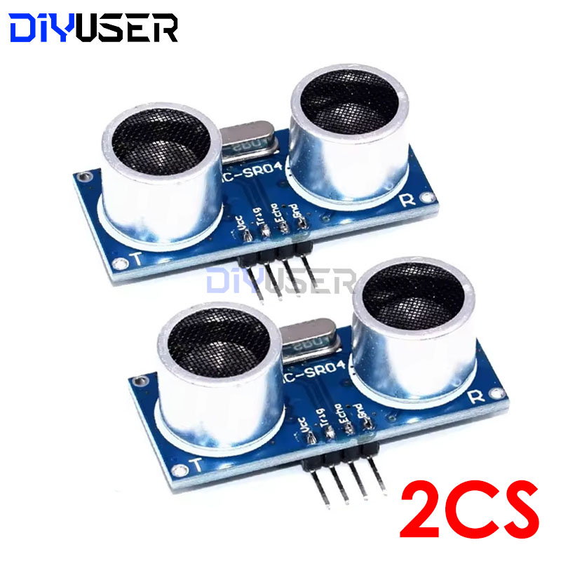 Ultrasonic Sensor Hc-Sr04 - DIYUSER 2pcs 초음파 모듈 HC-SR04 감지기