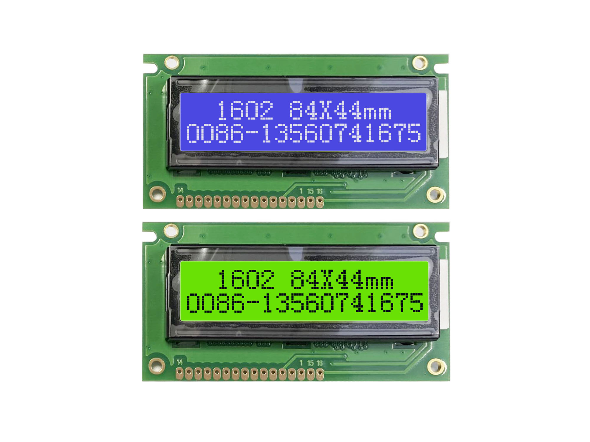 Lcd 1602 - 1602 16X2 LCD 디스플레이 모듈 84x44mm