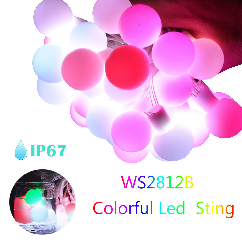 WS2812b LED 라운드 볼 문자열 조명 휴일 야외 - Ws2812B Strip 5V 리뷰 및 가격