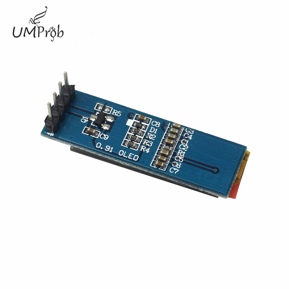 0.91인치 128x32 IIC I2C 화이트/블루 O - Ssd1306 리뷰 및 가격