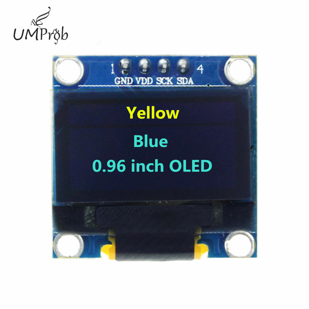 0.91인치 128x32 IIC I2C 화이트/블루 O - Ssd1306 리뷰 및 가격