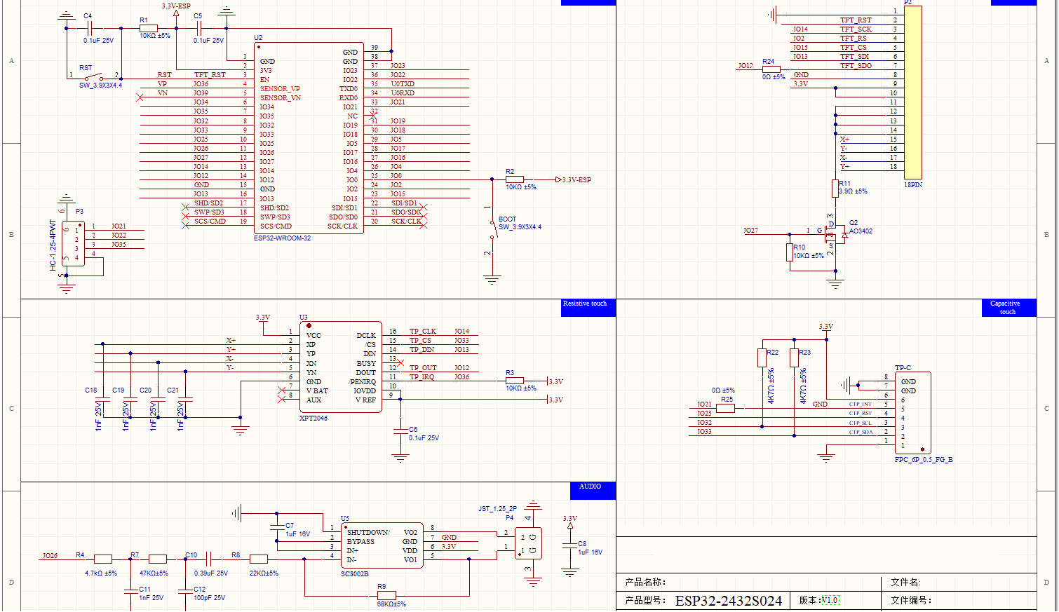 2.4인치 ESP32 디스플레이 WiFi+BT ESP3 - Ili9341 리뷰 및 가격