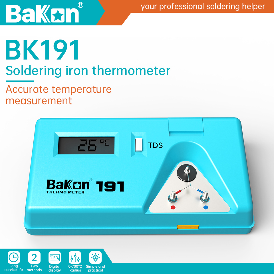 바콘 BK191 납땜 인두 팁 테스터 온도계, 무연 납 - Soldering Iron Temperature Probe 리뷰 및 가격