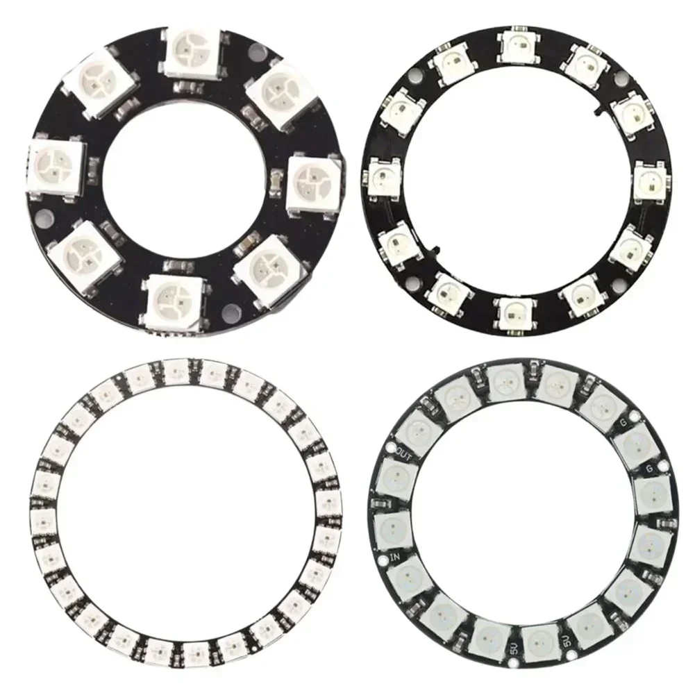 개별 주소 지정 가능 RGB LED 네오픽셀 링, 5V - Neopixel 리뷰 및 가격