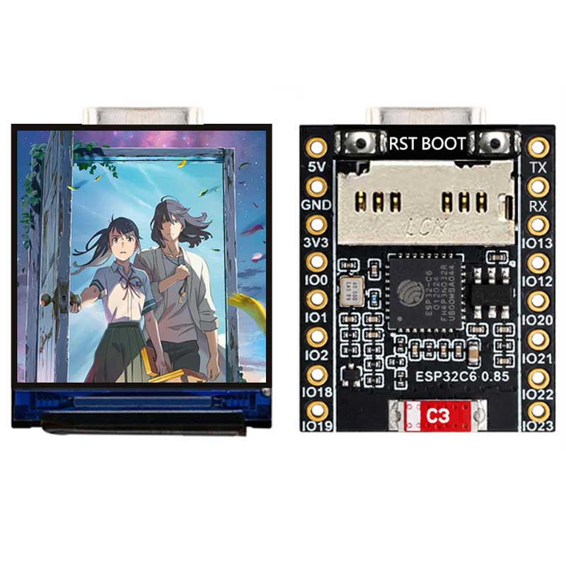 ESP32 C6 0.85인치 128X128 IPS 스크 - Sd Card Module 리뷰 및 가격