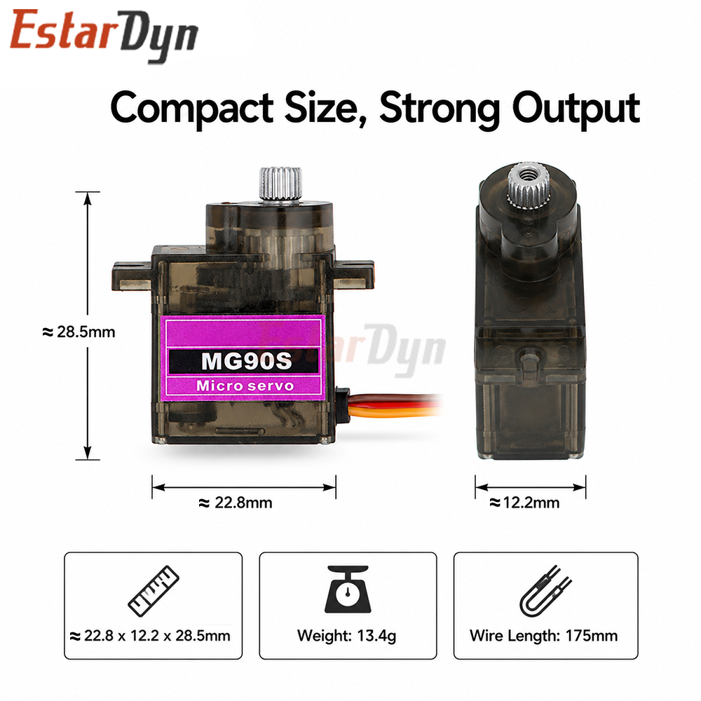 Estardyn MG90S 디지털 메탈 기어 9g 마이 - Servo Sg90 리뷰 및 가격