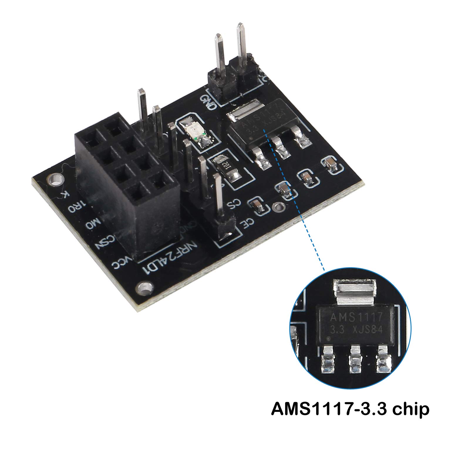 SMA 안테나가 장착된 NRF24L01+PA+LNA R - Nrf24L01 리뷰 및 가격