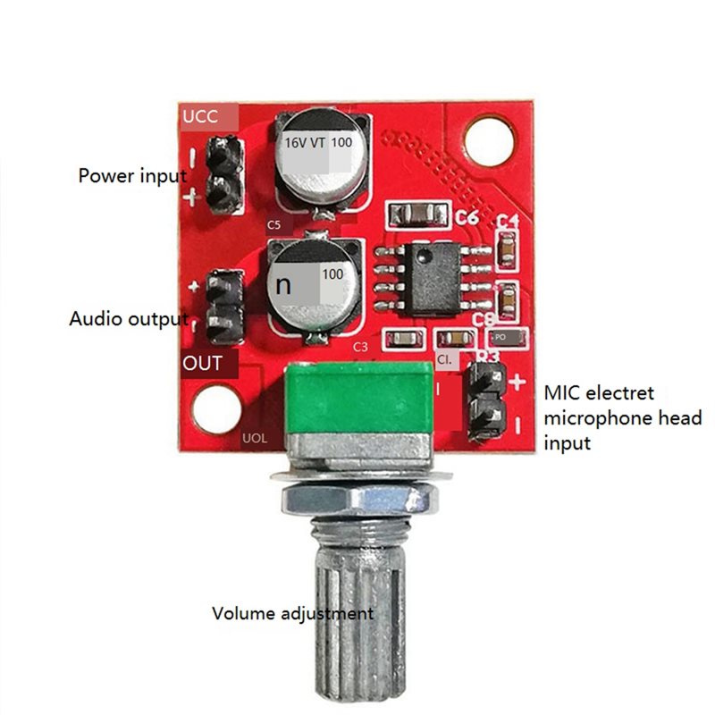 -[A51I 디지털]LM386 일렉트릿 마이크 증폭기  - Microphone Module 리뷰 및 가격