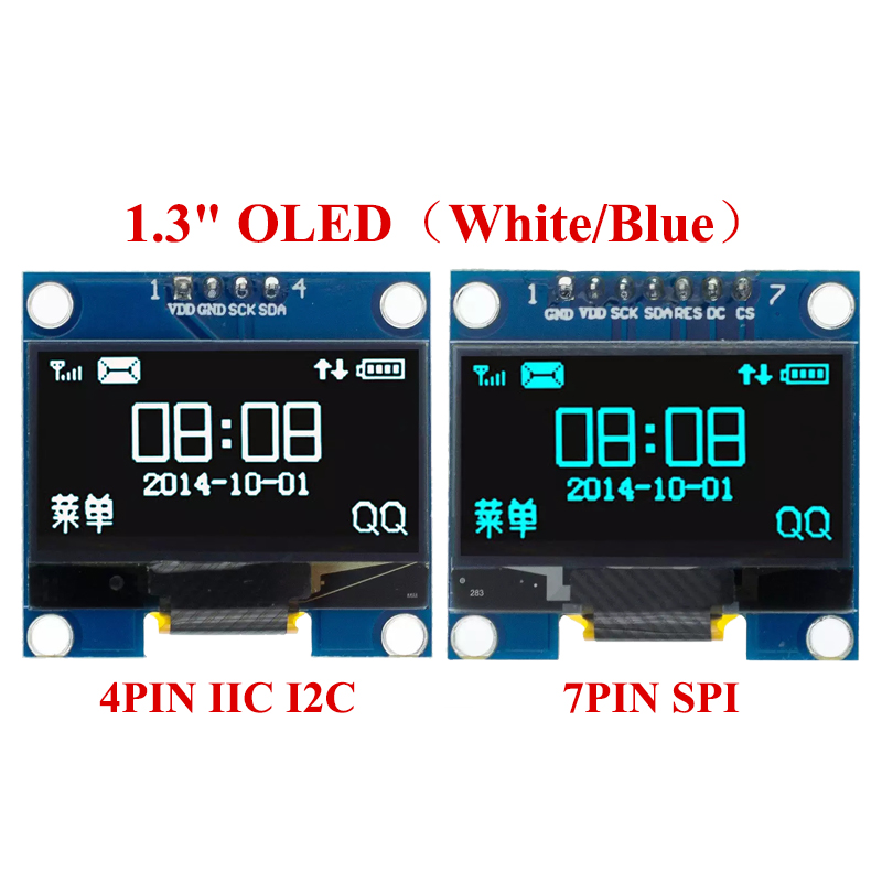 OLED LCD LED 디스플레이 모듈, 1.3 인치, - Ssd1306 리뷰 및 가격