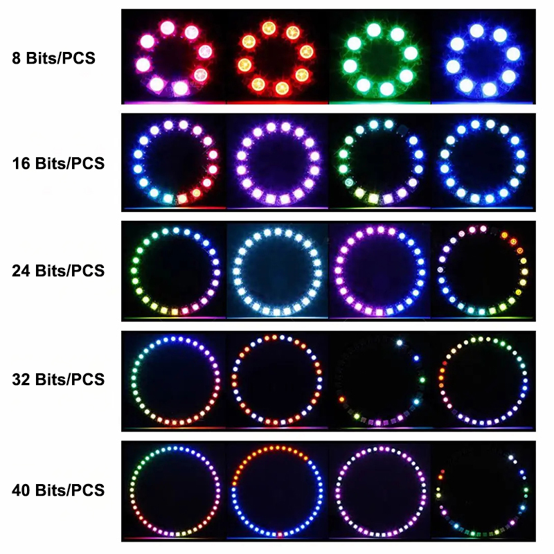 1개 SMD5050 RGB 픽셀 WS2812 스마트 L - Ws2812B 리뷰 및 가격
