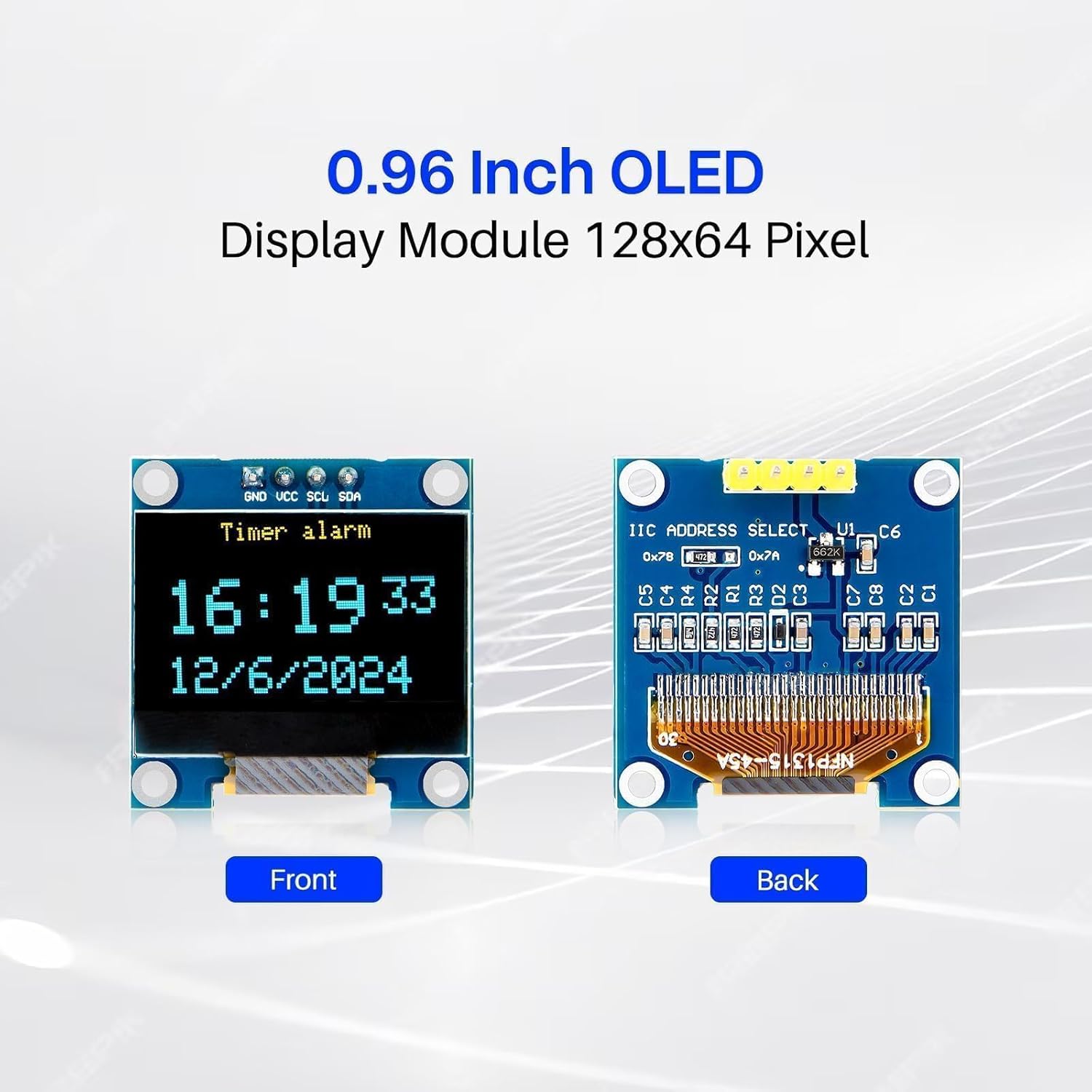 3PCS 0.96 인치 OLED 디스플레이 스크린 모듈 - Ssd1306 리뷰 및 가격