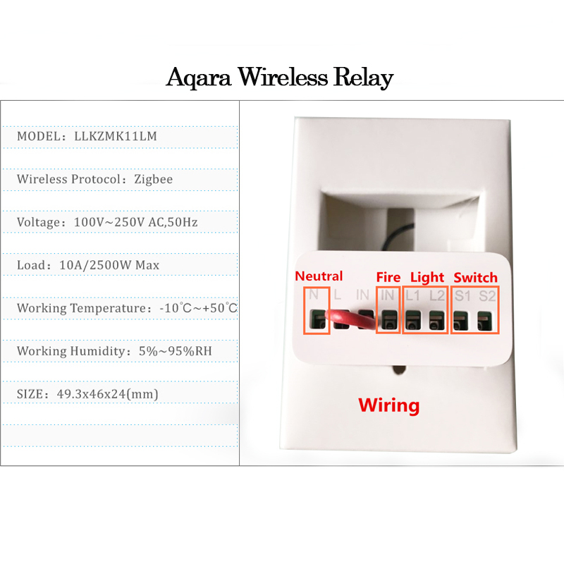 오리지널 Aqara 스마트 양방향 제어 모듈 릴레이 스 - Relay Module 1 Channel 리뷰 및 가격