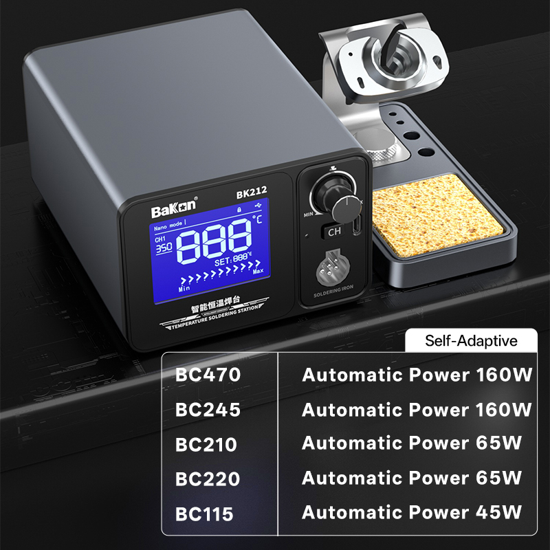 바콘 BK212 스마트 납땜 스테이션 180W, 100 - Soldering Iron Temperature Probe 리뷰 및 가격