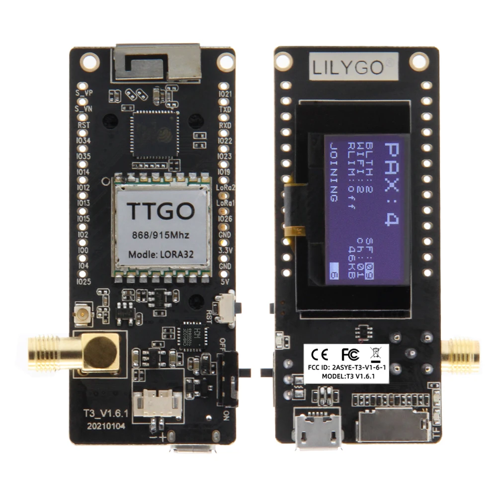 릴리고 ®   TTGO LoRa32 V2.1_1.6 버 - Sd Card Module 리뷰 및 가격