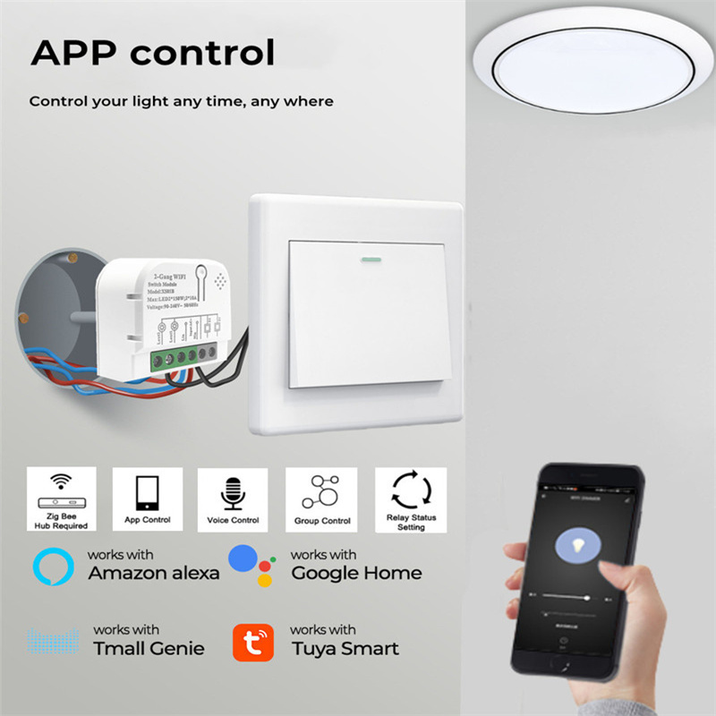 1/2 채널 Tuya ZigBee 스마트 스위치 모듈, - Relay Module 1 Channel 리뷰 및 가격