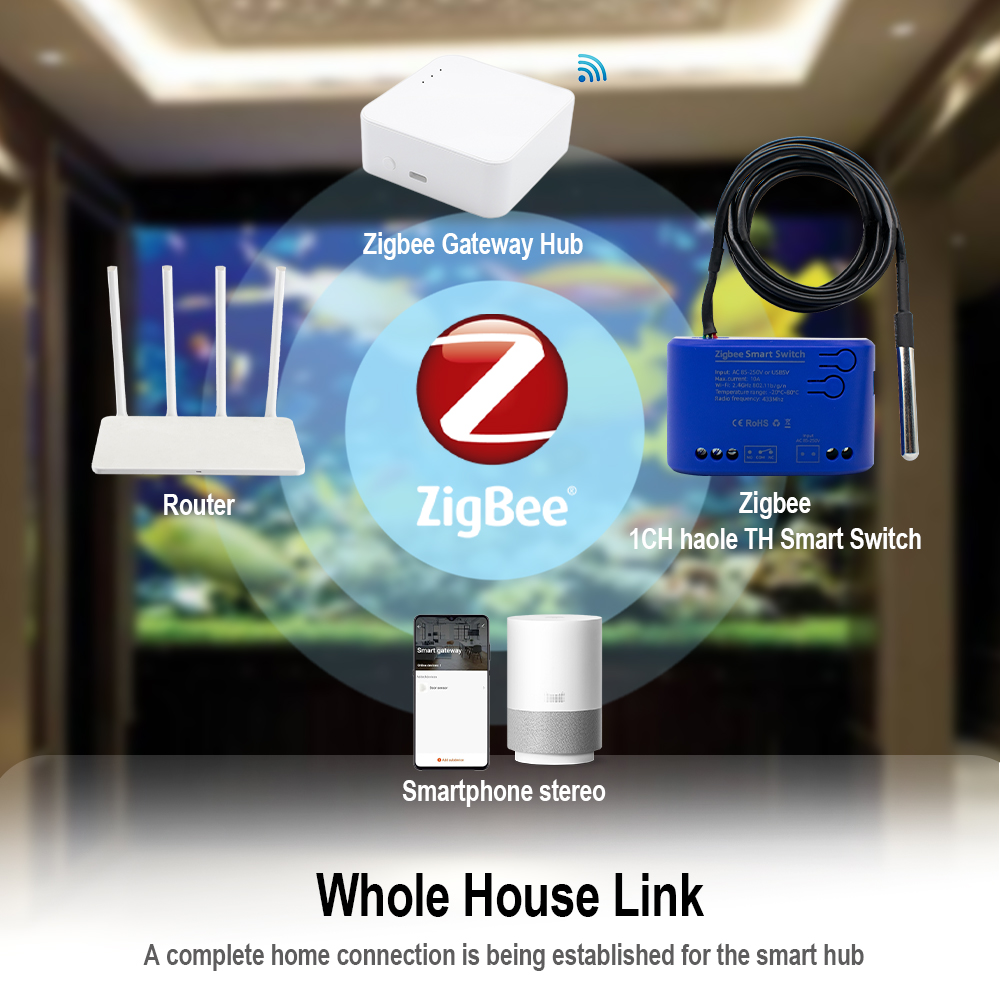 Zigbee 온도 스마트 스위치 1 갱 7-32V AC - Relay Module 1 Channel 리뷰 및 가격