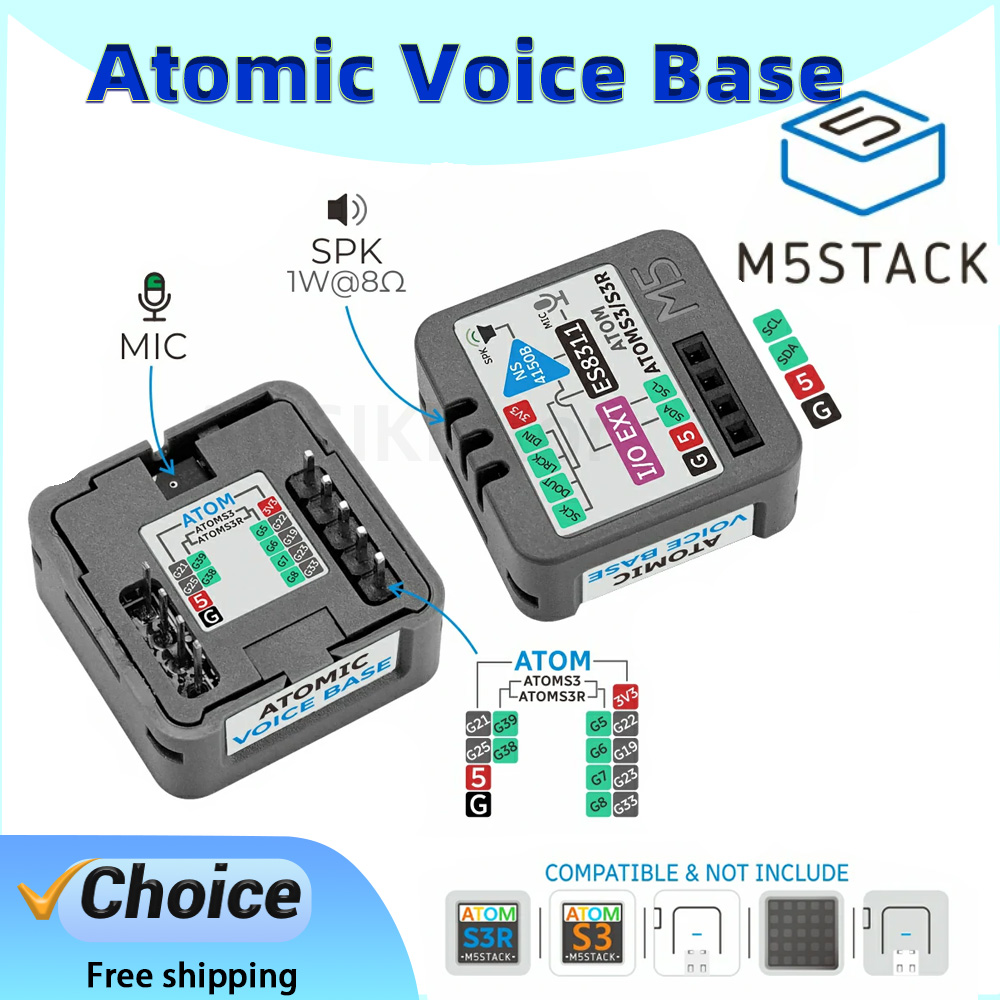 M5Stack Atomic Voice Base ES83 - Microphone Module 리뷰 및 가격