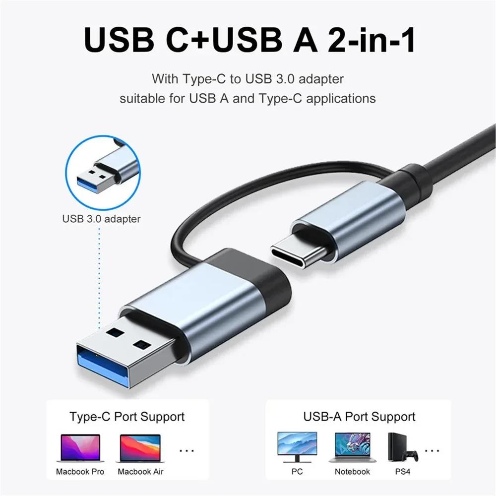 타입 C 허브 USB 스플리터 8 in 1 USB 확장 - Sd Card Module 리뷰 및 가격
