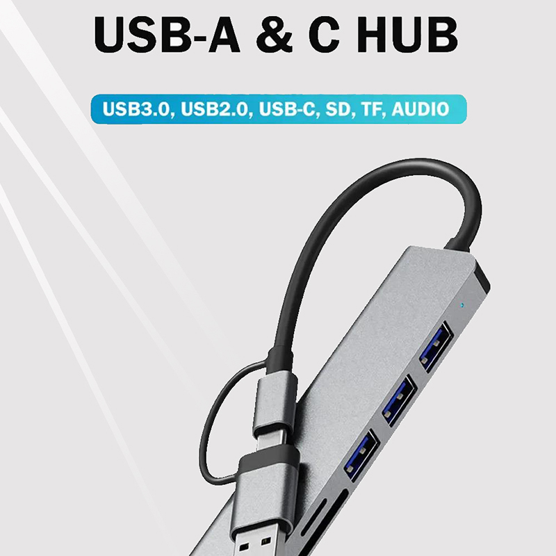타입 C 허브 USB 스플리터 8 in 1 USB 확장 - Sd Card Module 리뷰 및 가격