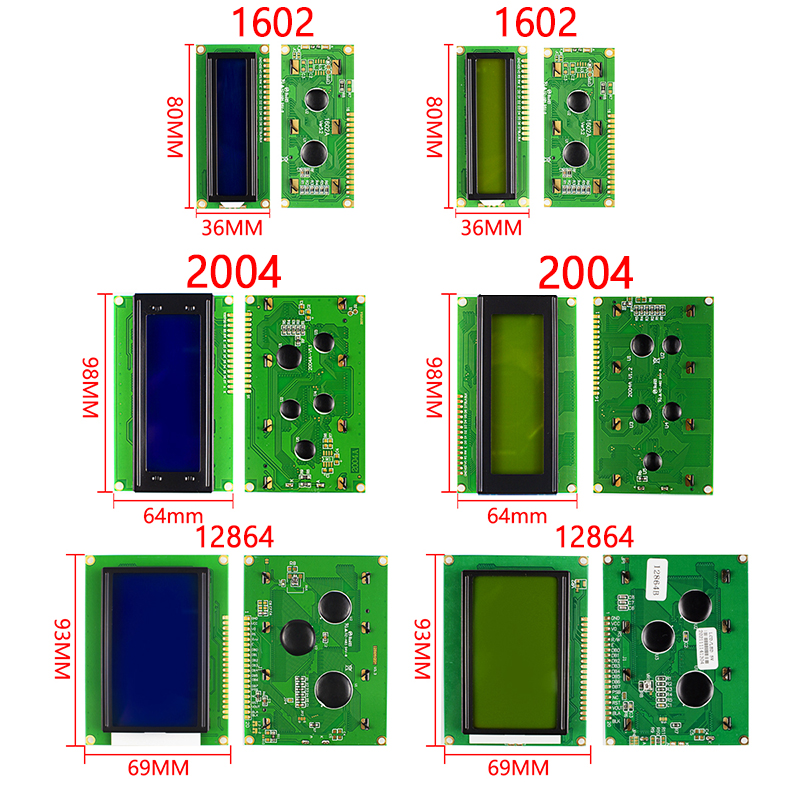 LCD 모듈 Arduino 0802 1602 2004  - Lcd 1602 리뷰 및 가격