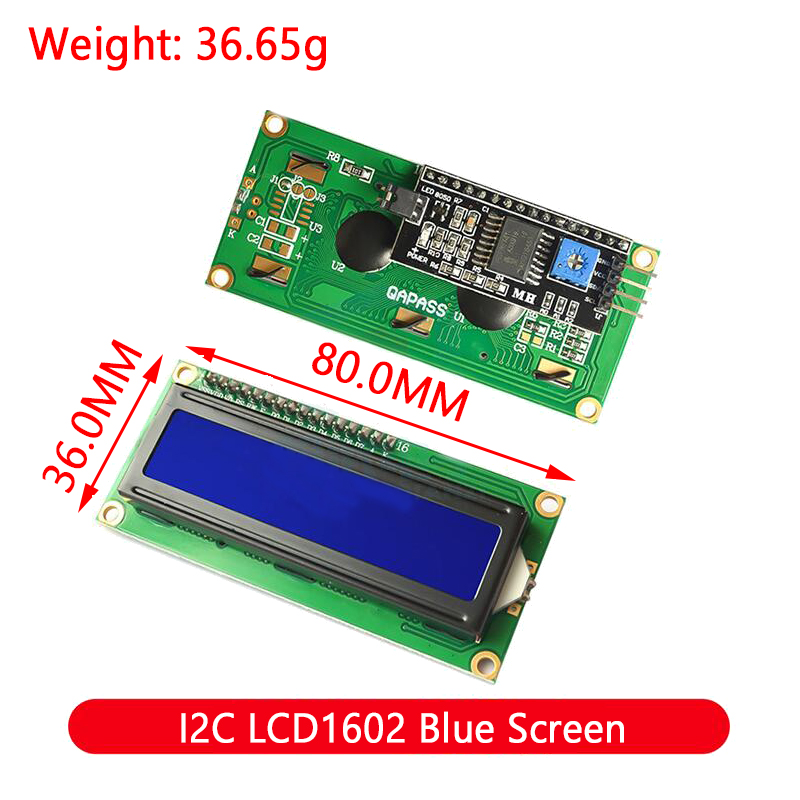 LCD 모듈 Arduino 0802 1602 2004  - Lcd 1602 리뷰 및 가격