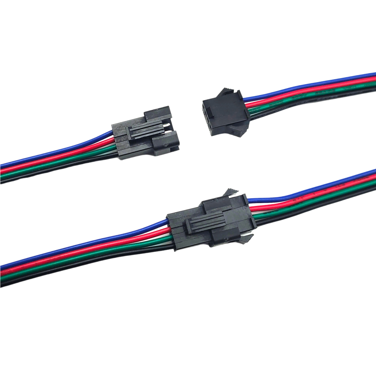 5-50쌍 15cm JST SM 4핀 연장 케이블, W - Ws2812B 리뷰 및 가격