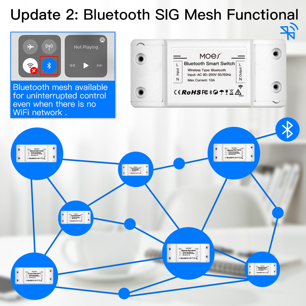 MOES 블루투스 스마트 스위치 릴레이 모듈 단일 포인 - Joystick Module 리뷰 및 가격