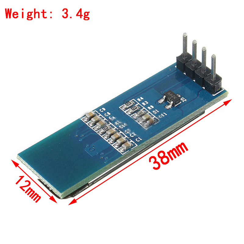 0.91 인치 OLED 디스플레이 모듈 흰색/파란색 O - Ssd1306 리뷰 및 가격