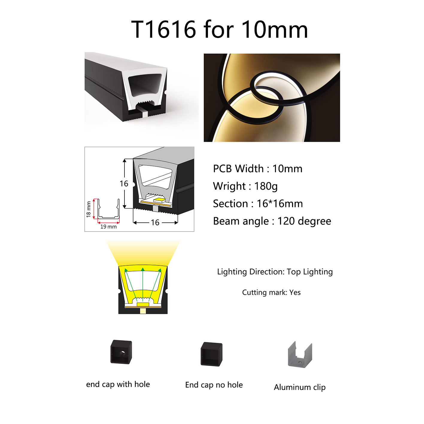 유연한 LED 스트립 라이트 실리카 젤 소프트 램프 튜 - Ws2812B Strip 5V 리뷰 및 가격
