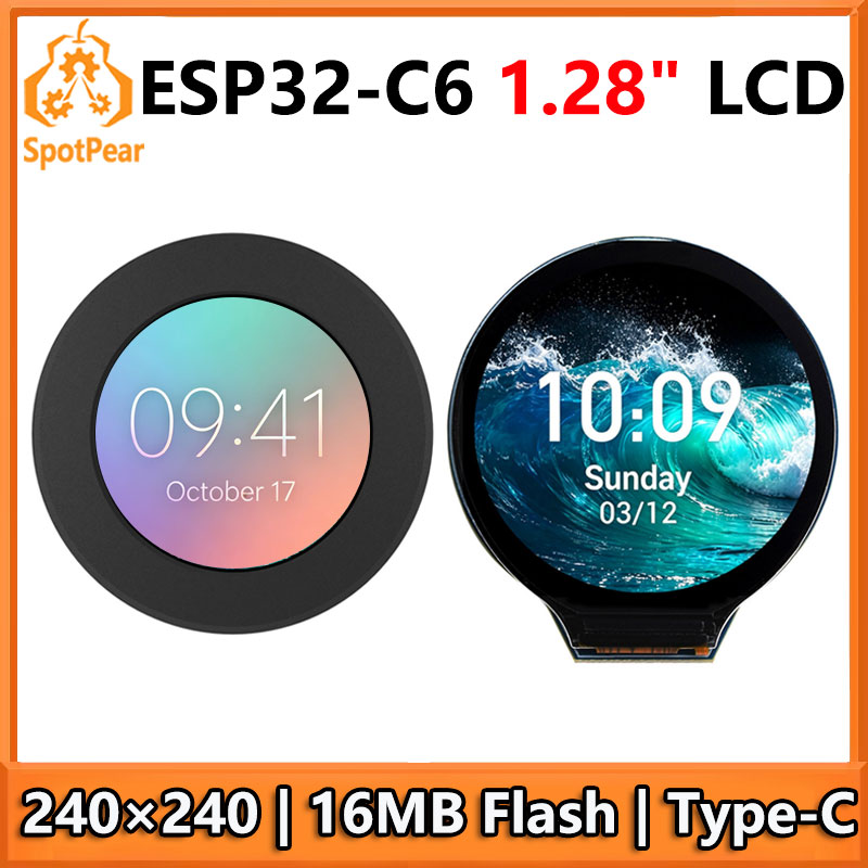 ESP32 C6 개발 보드 1.28인치 LCD 디스플레 - Sd Card Module 리뷰 및 가격
