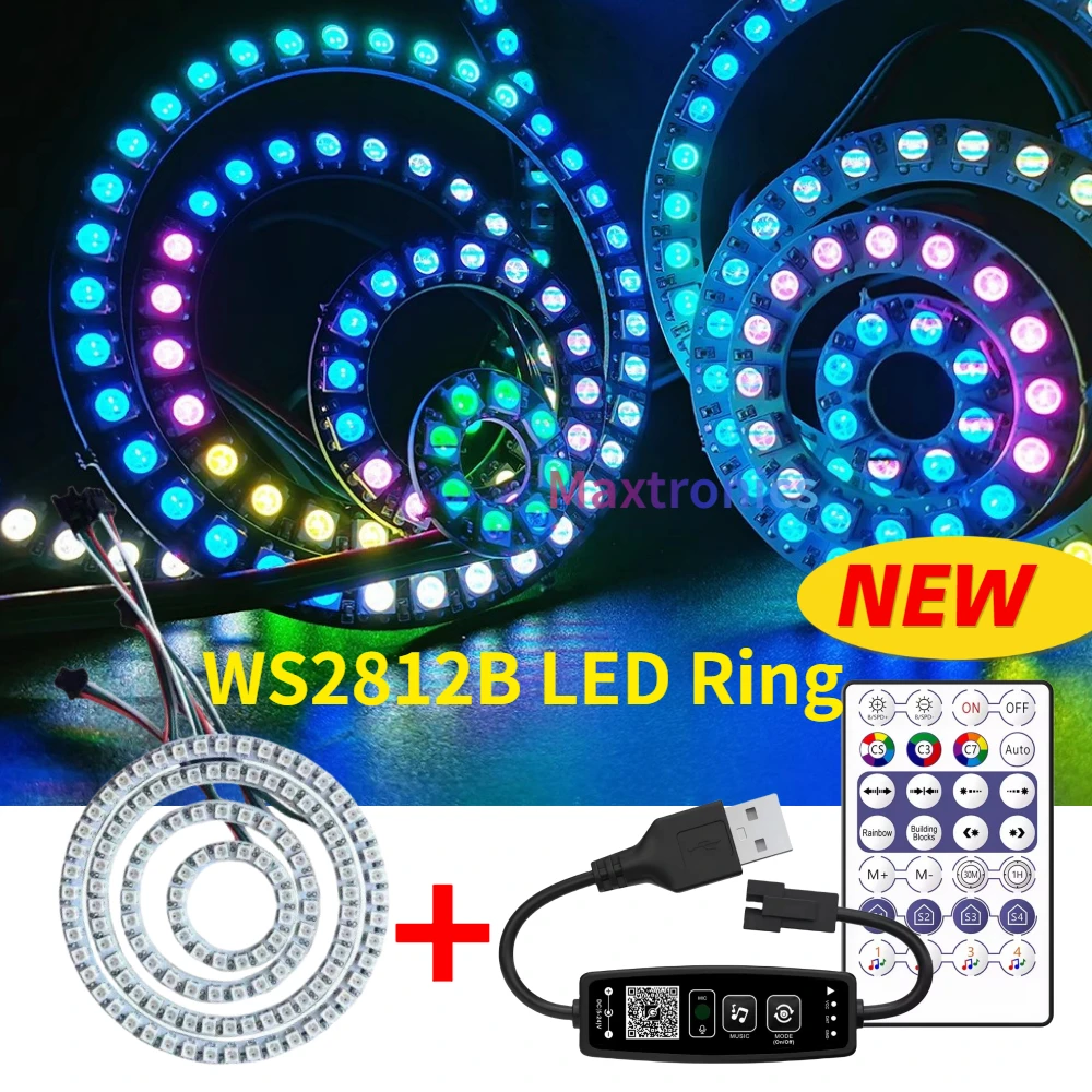 WS2812B RGB Led 링 키트 개별적으로 주소  - Ws2812B 리뷰 및 가격